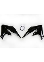 Osłony chłodnicy UFO do Yamaha YZF 250 (19-) / WRF 450 (19-22), WRF 250 (20-), YZF 450 (18-) czarny