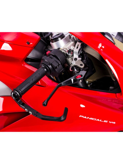 Klamka hamulca GILLES FXL Aprilia, Ducati, Harley-Davidson, Honda, KTM, Moto-Guzzi (wybrane modele) aluminiowa czarna