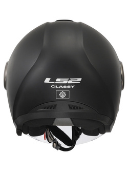 Kask otwarty LS2 OF620 Classy Solid czarny matowy