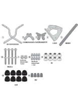 Stelaż pod kufer centralny Monolock Kappa Suzuki Address 125 (23-) [bez płyty montażowej]