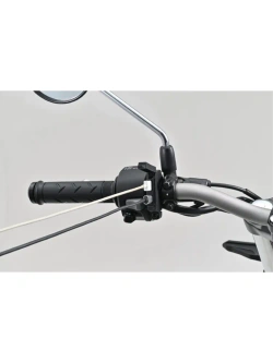 Ładowarka motocyklowa z gniazdami USB-A, USB-C Daytona czarna
