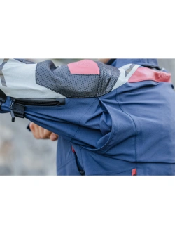 Kurtka motocyklowa tekstylna Klim Kodiak niebiesko-czerwona