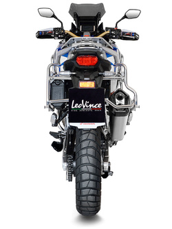 Tłumik motocyklowy LeoVince LV-12 [Slip-On, Stainless Steel] do Honda CRF 1100 L Africa Twin/Adventure Sport/DCT (20-23)