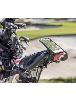 Zestaw: etui MAG na telefon iPhone 17 Pro (magnetyczne) + uchwyt Quad Lock montowany za pomocą paska z szybkozłączką