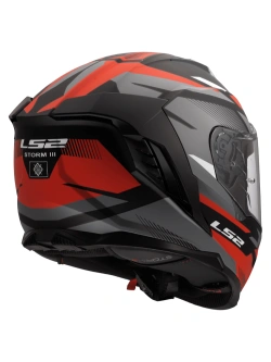 Kask integralny LS2 FF818 Storm III Komai czarno-czerwony