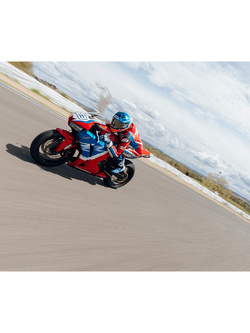 Kask integralny Shoei X-SPR PRO Escalate TC-4 czerwono-zielony