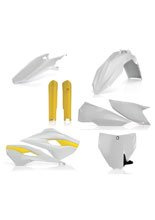 Pełny zestaw plastików Acerbis Husqvarna FC/ TC [15'] fluo-biały