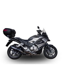 Tłumik G.P.R Furore Nero [Slip-On, Black Aluminium] - Honda VFR 800 X Crossrunner [11-14]