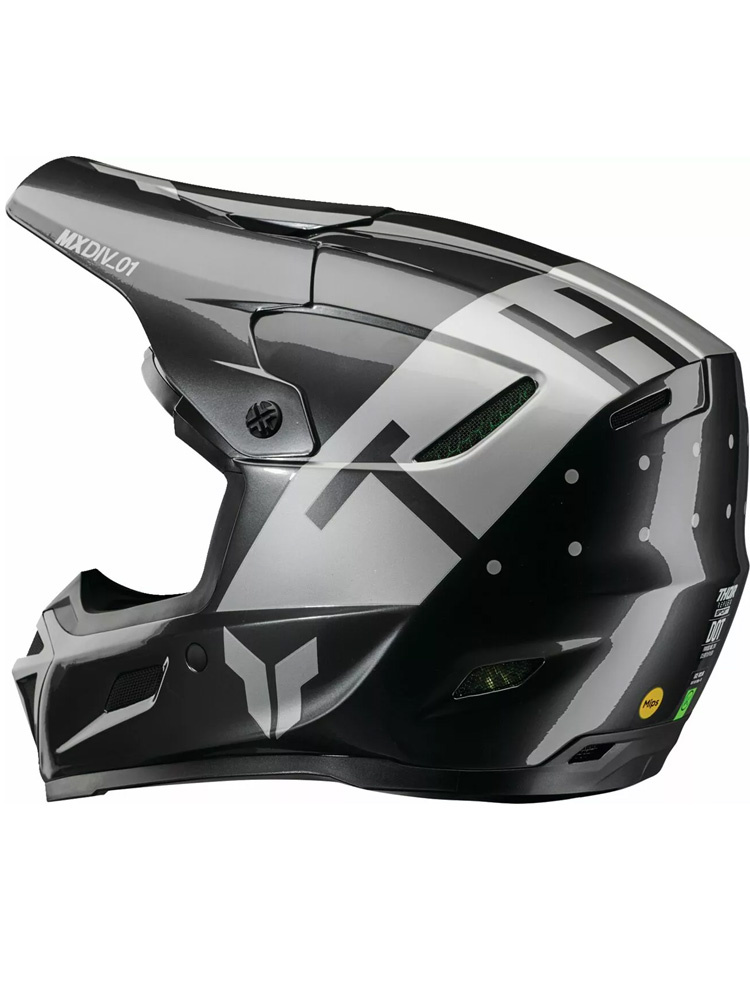 Kask enduro Thor Reflex Sport Rogue szary