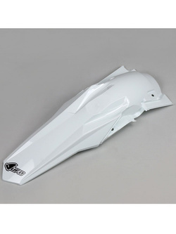 Tylny błotnik UFO Restyling do Suzuki RMZ 250 (19-), RMZ 450 (18-) biały