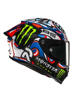 Kask integralny HJC RPHA 1 V2 Carbon Quartarara Le Mans 3 Replica czarno-niebieski