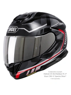 Kask integralny Shoei GT-Air 3 Boldaro TC-5 czarno-czerwony