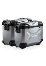 Zestaw: kufry boczne + stelaże Pro TRAX ADV SW-Motech Ducati Multistrada V2/ S (24-) srebrne [poj.: 45 + 37l]