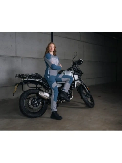 Koszula z ochraniaczami damska Knox Urbane Pro Move niebiesko-szara