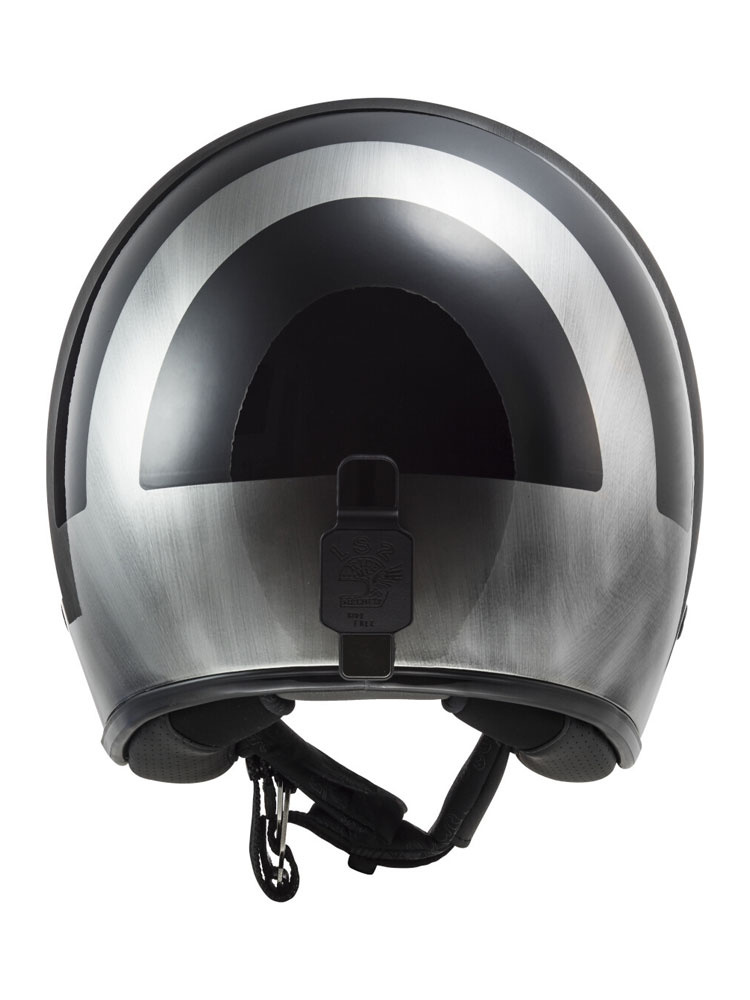 Kask otwarty LS2 OF601 Bob II Lines czarno-szary