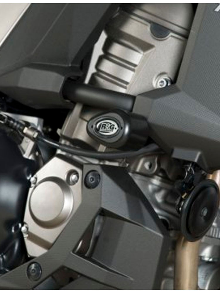 CRASH PADY AERO R&G DO Kawasaki ER6-N (Naked) (12-16) (czarne)