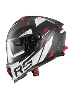 Kask integralny Premier Typhoon RS 2 BM biało-szaro-czarny matowy