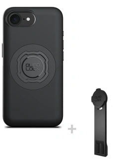 Zestaw: etui MAG na telefon iPhone 17e (magnetyczne) oraz adapter do statywu Quad Lock