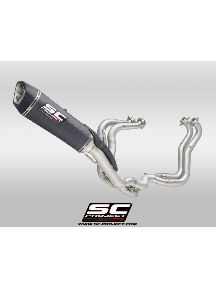 Pełny układ wydechowy SC-Project SC1-R Aprilia RSV 4 (21-) włókno węglowe