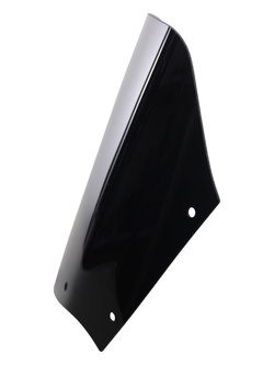 Szyba motocyklowa MRA oryginalny kształt "OM" Kawasaki KLE 500 (94-04) czarna