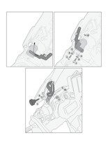 Mocowanie GIVI do szyb 5124DT/ 5124D do BMW R 1250 GS (19-22)