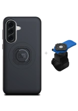 Zestaw: etui MAG na telefon Samsung Galaxy A37 (magnetyczne) + uchwyt Quad Lock montowany za pomocą paska z szybkozłączką