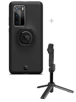 Zestaw: etui na telefon Huawei P40 Pro + statyw/ selfie stick Quad Lock