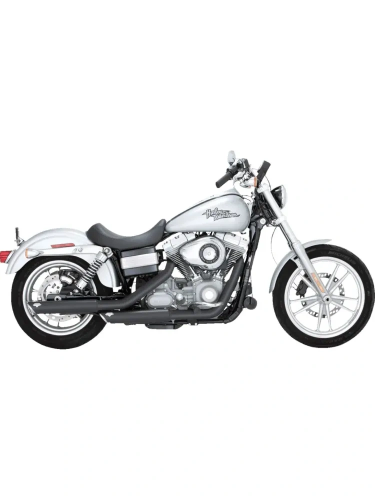 Tłumik motocyklowy Vance & Hines 3" Twin Slash Harley Davidson Dyna (wybrane modele) czarny matowy