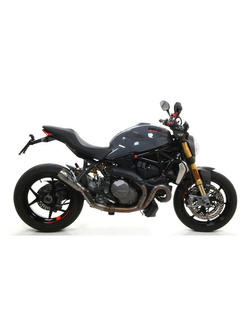 Tłumik Arrow Pro-Race [Titanium "Dark", wysoka wersja]  - Ducati Monster 1200 / 1200R / 1200S [16-20]