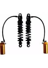 Zestaw amortyzatorów motocyklowych tylnych Ohlins STX36 Twin Blackline 13" Harley Davidson Electra/ Road/ Street Glide (14-24), Road King (14-24) (wybrane modele)