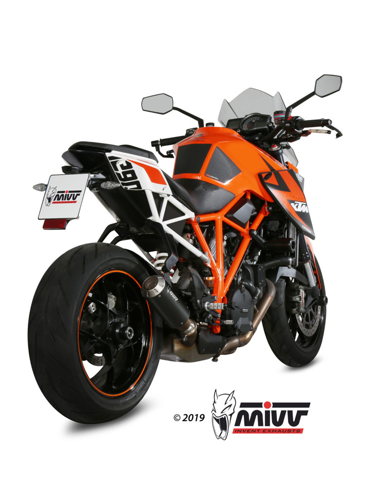 Tłumik motocyklowy Slip-On Line (MK3) MIVV do KTM Superduke 1290 (14-19) czarny