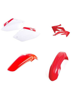 Zestaw plastików Acerbis Honda CRF 450 R [07-08] biało-czerwony