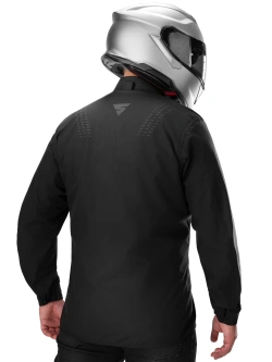 Kurtka motocyklowa tekstylna Shima Rush 3.0 czarno-fluo żółta