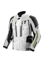 Kurtka motocyklowa tekstylna Shima Hero 3.0 G2 szaro-fluo żółta