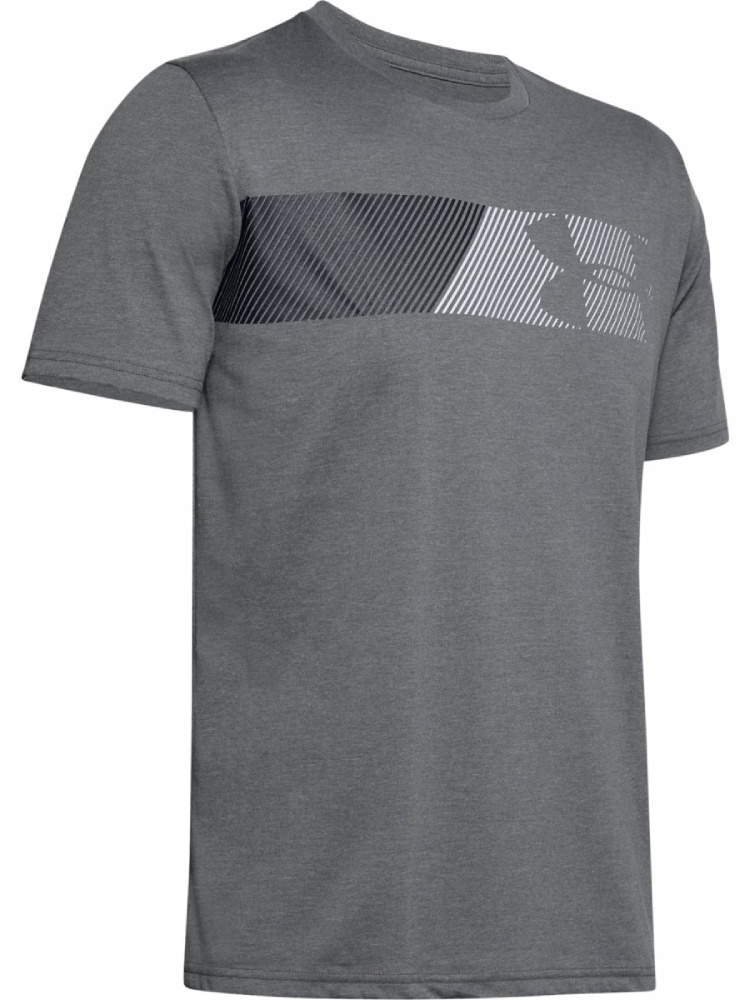 Koszulka męska UNDER ARMOUR Fast Left Chest 2.0 SS szara