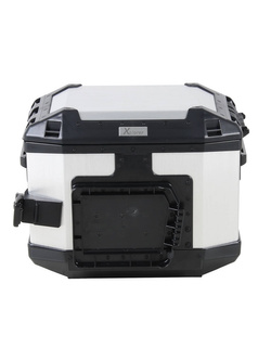 Kufer Hepco&Becker Xplorer 40 srebrny - kufer boczny lewy [pojemność: 40 L]