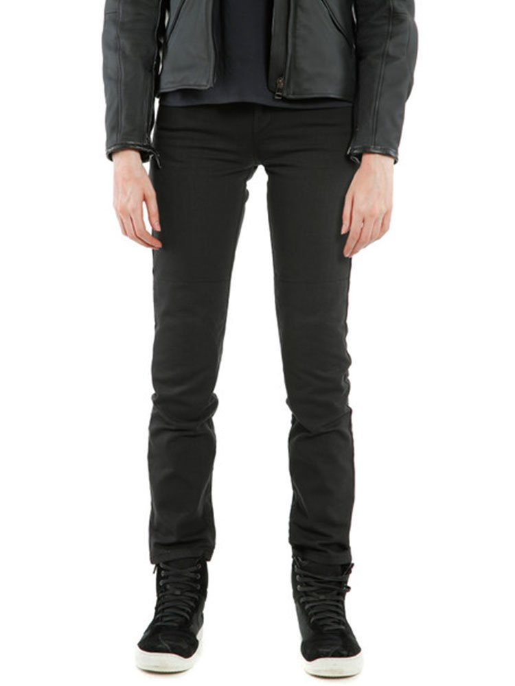 Spodnie motocyklowe tekstylne damskie Dainese Casual Slim Lady Tex czarne