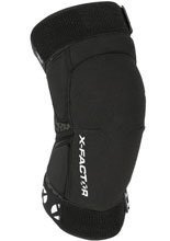 Ochraniacze kolan X-Factor Hybrid Zip Vent Kevlar czarne [poziom ochrony: CE level 2]