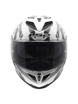 Kask integralny LS2 FF818 Storm III Kaos szaro-biały