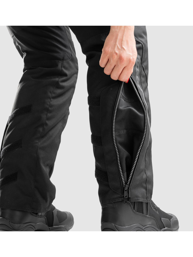 Spodnie motocyklowe damskie tekstylne Rebelhorn Hiker IV czarne