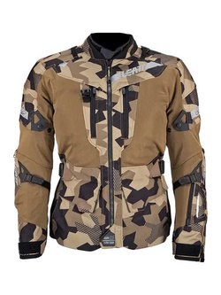 Kurtka motocyklowa tekstylna Leatt ADV FlowTour 7.5 brązowo-czarna