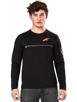 Koszulka z długim rękawem Alpinestars Committed Csf Tee czarna