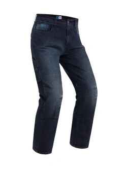 Jeansy motocyklowe PMJ Rosco ciemnoniebieskie