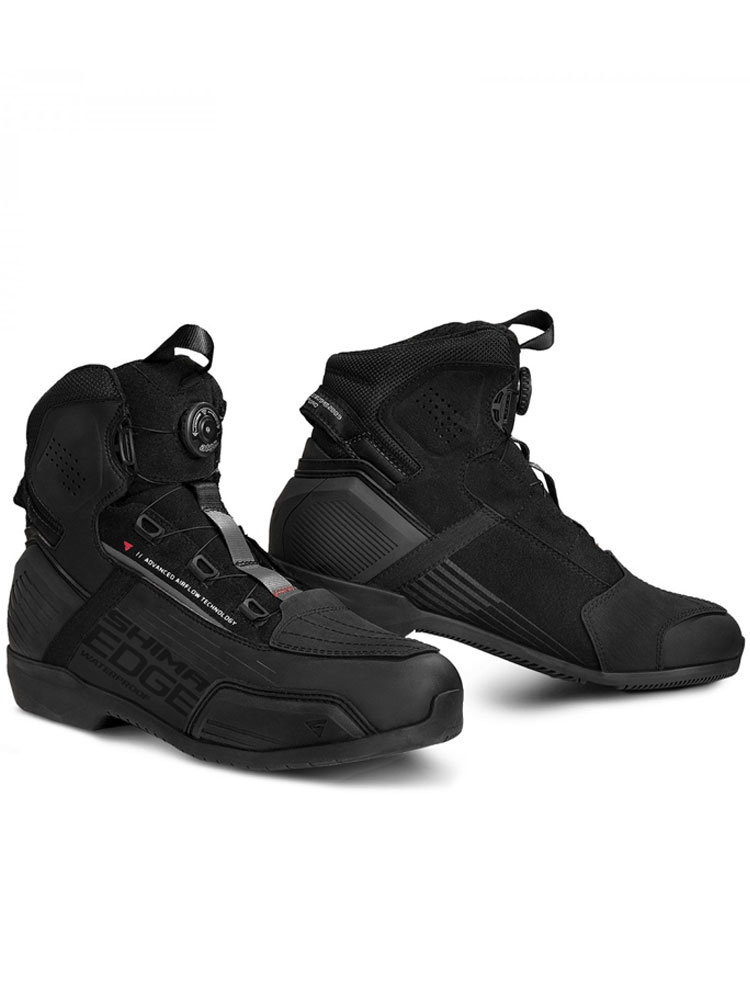 Buty motocyklowe Shima Edge WP czarne