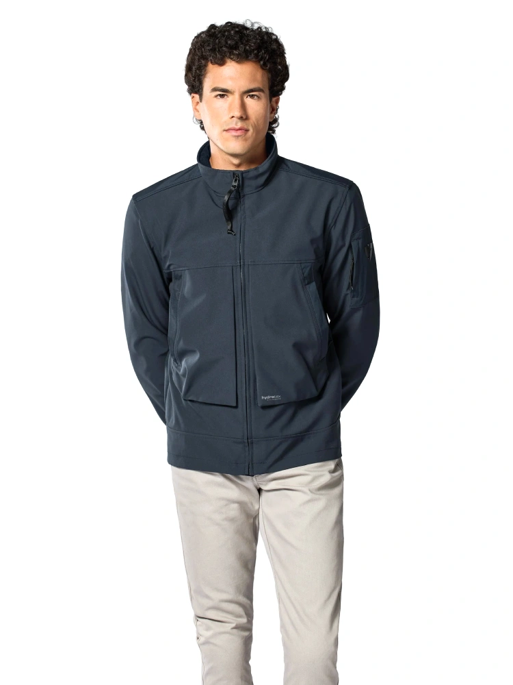 Softshell motocyklowy REV’IT! Atwater ciemnoniebieski