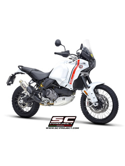 Tłumik motocyklowy SC-Project Rally Raid Ducati DesertX (22-24) tytan