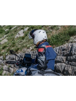 Kurtka motocyklowa tekstylna Klim Kodiak niebiesko-czerwona