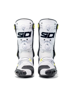 Buty motocyklowe Sidi Rex biało-czarno-żółte