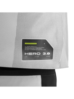 Kurtka motocyklowa tekstylna Shima Hero 3.0 G2 szaro-fluo żółta