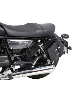 Kanister Hepco&Becker z uchwytem Cutout na lewą stronę do Moto Guzzi V9 Roamer (16-) 4 litry czarny